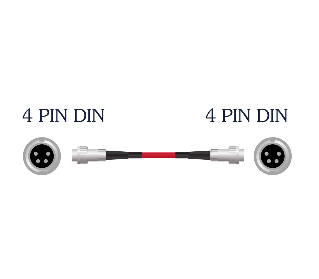 NORDOST RED DAWN SPECIALTY 4 PIN DIN TO 4 PIN DIN CABLE